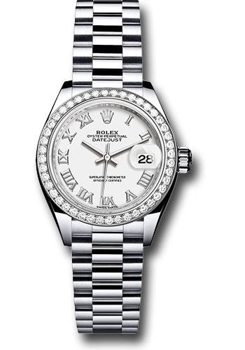 rolex-platinum-lady-datejust-28-watch-44-diamond-bezel-white-roman-dial-president-bracelet-279136rbr-wrp