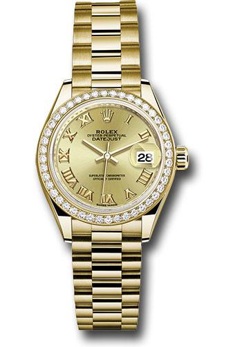 rolex-yellow-gold-lady-datejust-28-watch-44-diamond-bezel-champagne-roman-dial-president-bracelet-279138rbr-chrp