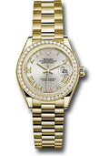 rolex-yellow-gold-lady-datejust-28-watch-44-diamond-bezel-silver-roman-dial-president-bracelet-279138rbr-srp