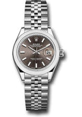 rolex-steel-lady-datejust-28-watch-domed-bezel-dark-grey-index-dial-jubilee-bracelet-279160-dgij