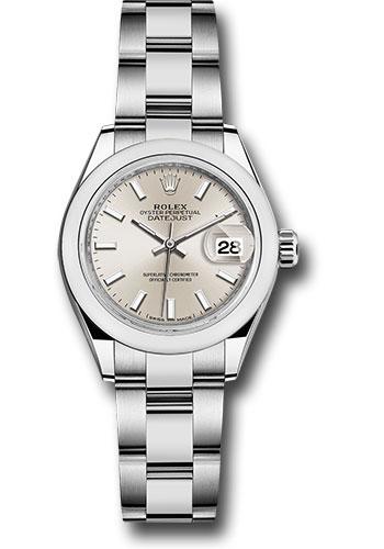 rolex-steel-lady-datejust-28-watch-domed-bezel-silver-index-dial-oyster-bracelet-279160-sio