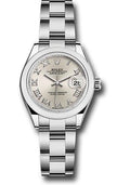 rolex-steel-lady-datejust-28-watch-domed-bezel-silver-roman-dial-oyster-bracelet-279160-sro
