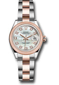 rolex-steel-and-everose-gold-rolesor-lady-datejust-28-watch-domed-bezel-white-mother-of-pearl-diamond-dial-oyster-bracelet-279161-mdo