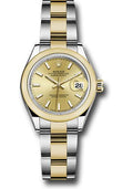 rolex-steel-and-yellow-gold-rolesor-lady-datejust-28-watch-domed-bezel-champagne-index-dial-oyster-bracelet-279163-chio
