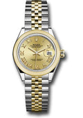 rolex-steel-and-yellow-gold-rolesor-lady-datejust-28-watch-domed-bezel-champagne-roman-dial-jubilee-bracelet-279163-chrj