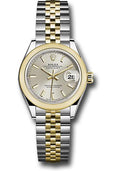 rolex-steel-and-yellow-gold-rolesor-lady-datejust-28-watch-domed-bezel-silver-index-dial-jubilee-bracelet-279163-sij
