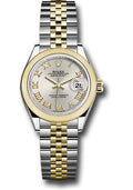 rolex-steel-and-yellow-gold-rolesor-lady-datejust-28-watch-domed-bezel-silver-roman-dial-jubilee-bracelet-279163-srj
