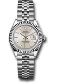 rolex-steel-and-white-gold-rolesor-lady-datejust-28-watch-fluted-bezel-silver-index-dial-jubilee-bracelet-279174-sij