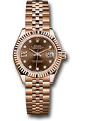 rolex-everose-gold-lady-datejust-28-watch-fluted-bezel-chocolate-diamond-star-dial-jubilee-bracelet-279175-cho9dix8dj