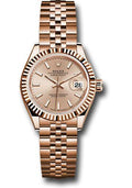rolex-everose-gold-lady-datejust-28-watch-fluted-bezel-pink-sundust-index-dial-jubilee-bracelet-279175-pij