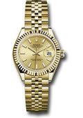 rolex-yellow-gold-lady-datejust-28-watch-fluted-bezel-champagne-index-dial-jubilee-bracelet-279178-chij
