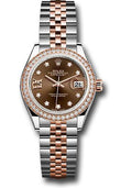 rolex-steel-and-everose-gold-rolesor-lady-datejust-28-watch-diamond-bezel-chocolate-diamond-star-dial-jubilee-bracelet-279381rbr-cho9dix8dj