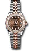 rolex-steel-and-everose-gold-rolesor-lady-datejust-28-watch-diamond-bezel-chocolate-diamond-dial-jubilee-bracelet-279381rbr-chodj