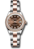 rolex-steel-and-everose-gold-rolesor-lady-datejust-28-watch-diamond-bezel-chocolate-diamond-dial-oyster-bracelet-279381rbr-chodo