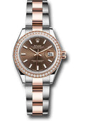 rolex-steel-and-everose-gold-rolesor-lady-datejust-28-watch-diamond-bezel-chocolate-index-dial-oyster-bracelet-279381rbr-choio