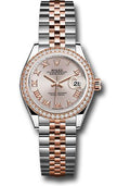 rolex-steel-and-everose-gold-rolesor-lady-datejust-28-watch-diamond-bezel-sundust-roman-dial-jubilee-bracelet-279381rbr-surj