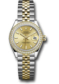 rolex-steel-and-yellow-gold-rolesor-lady-datejust-28-watch-diamond-bezel-champagne-index-dial-jubilee-bracelet-279383rbr-chij