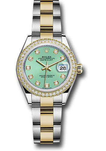 rolex-steel-and-yellow-gold-rolesor-lady-datejust-28-watch-diamond-bezel-mint-green-diamond-dial-oyster-bracelet-279383rbr-mgdo