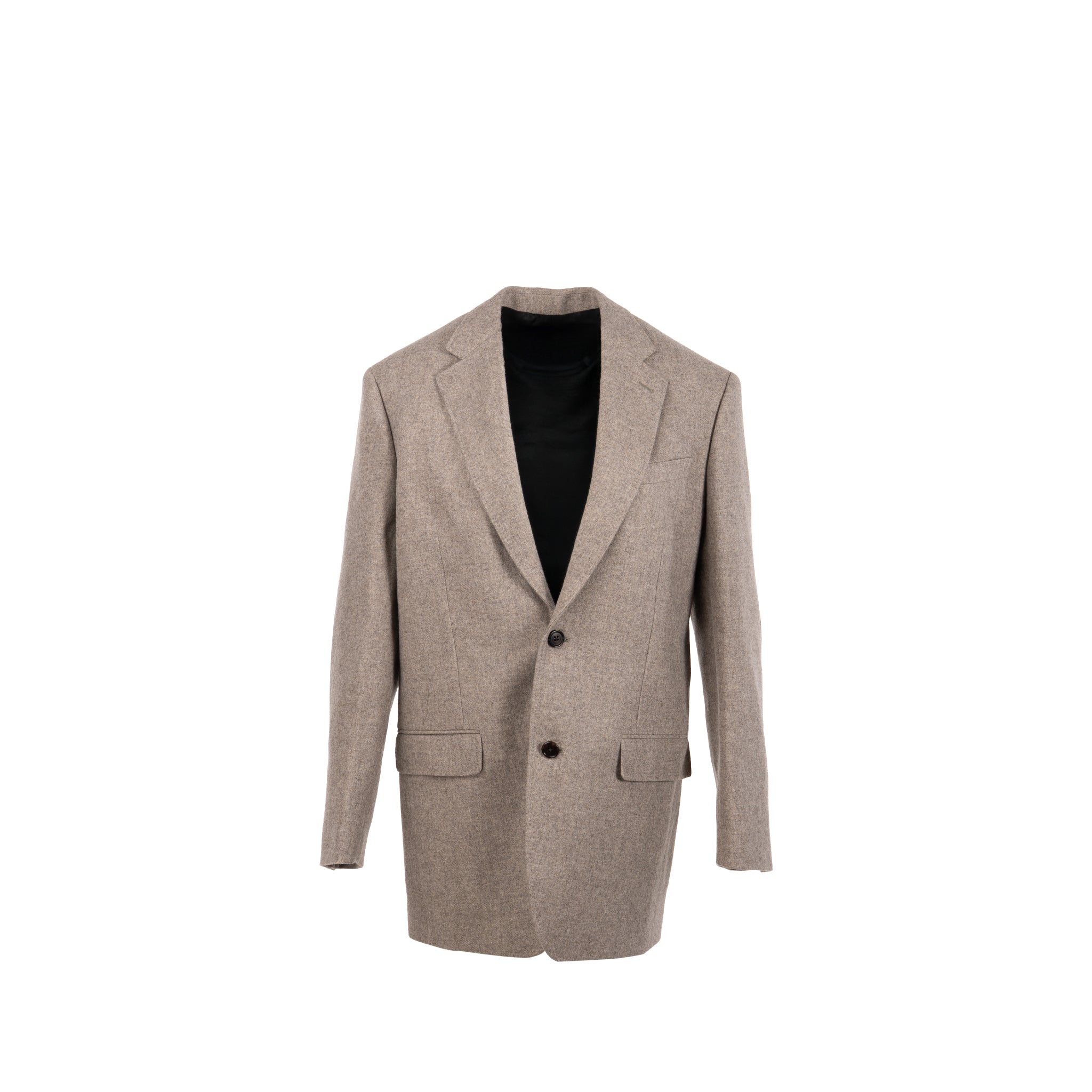 celine-size-34-tomboy-jacket-wool-grey-beige