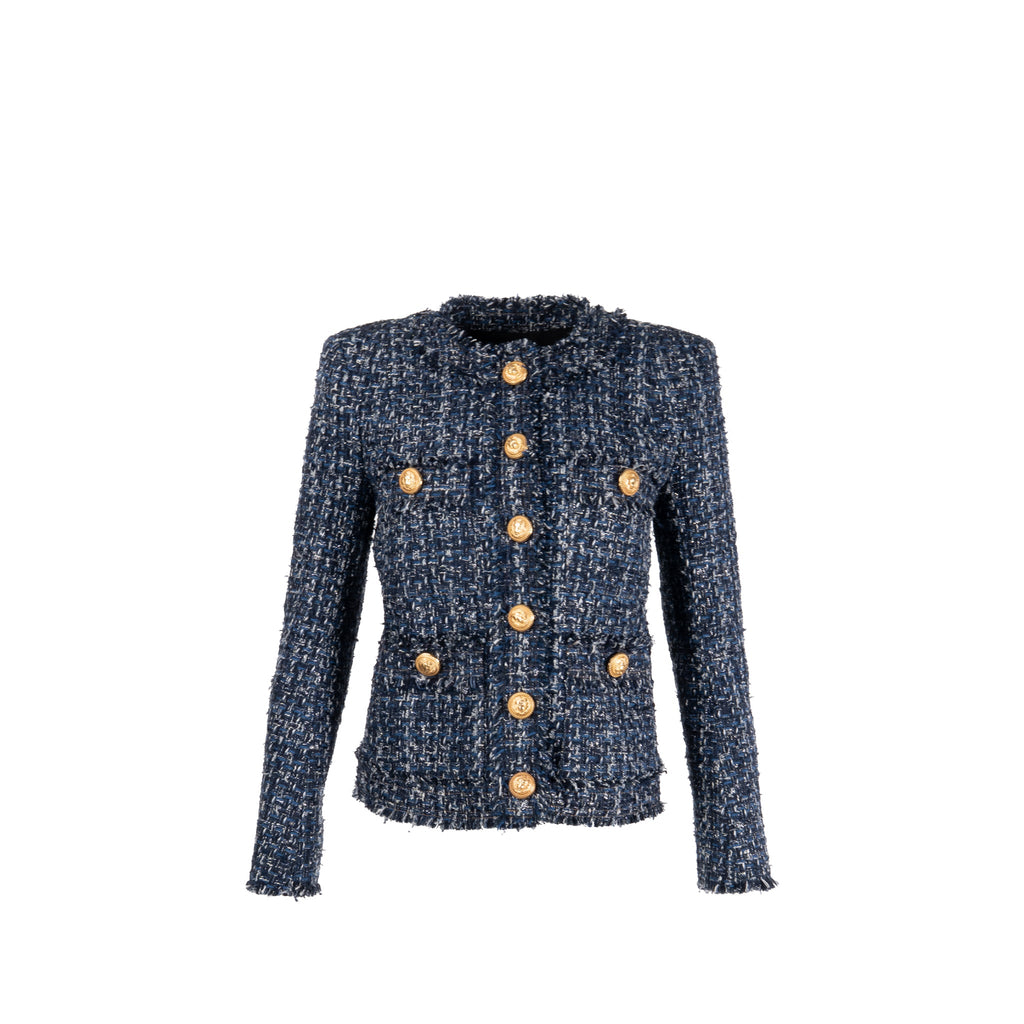 balmain-size-36-tweed-jacket-blue
