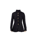 chanel-size-40-detail-button-jacket-tweed-silk-black