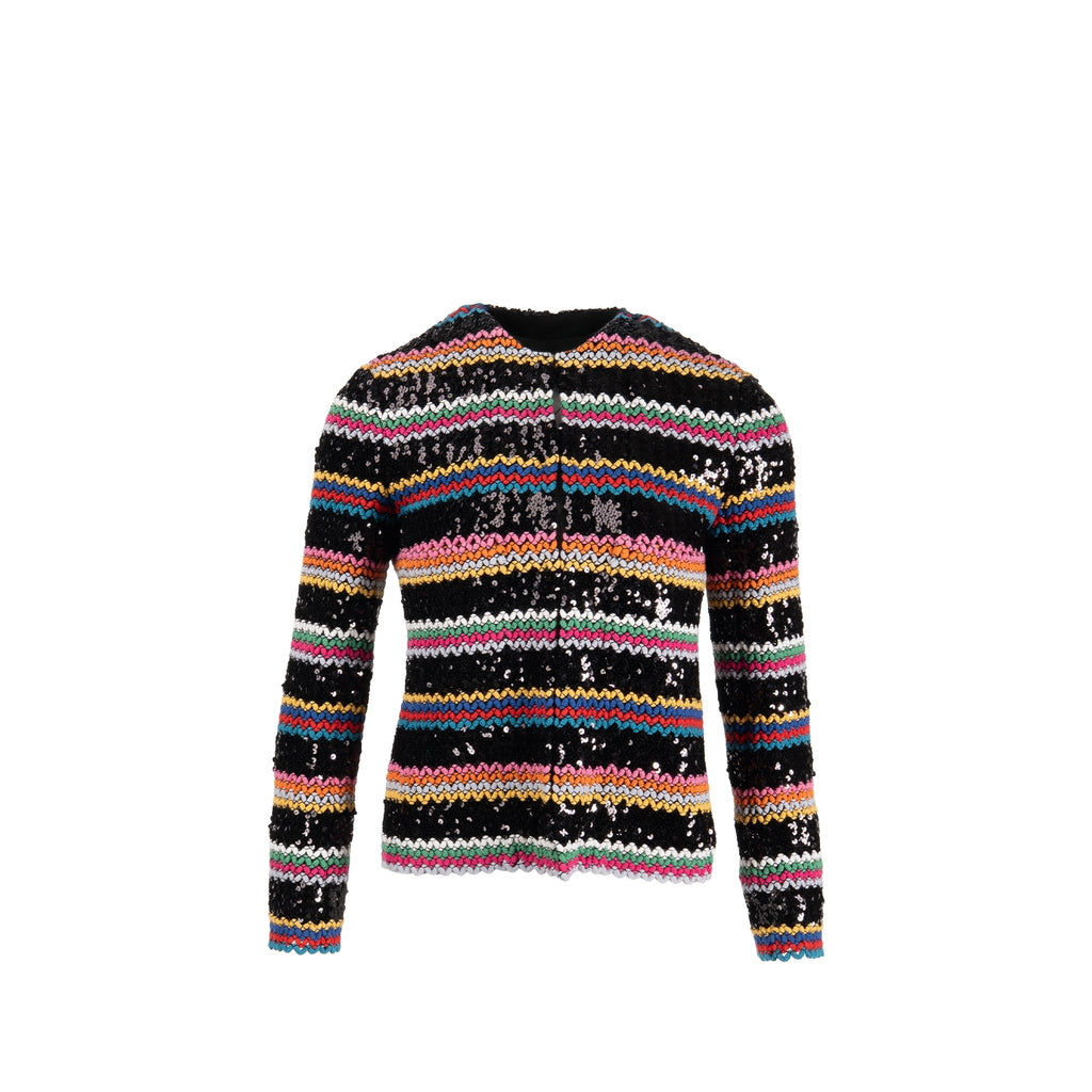 chanel-22s-size-34-line-sequins-runway-jacket-multicolour