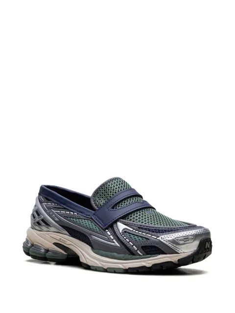 New Balance 1906L "Silver Metallic/Navy/Dark Juniper" loafers