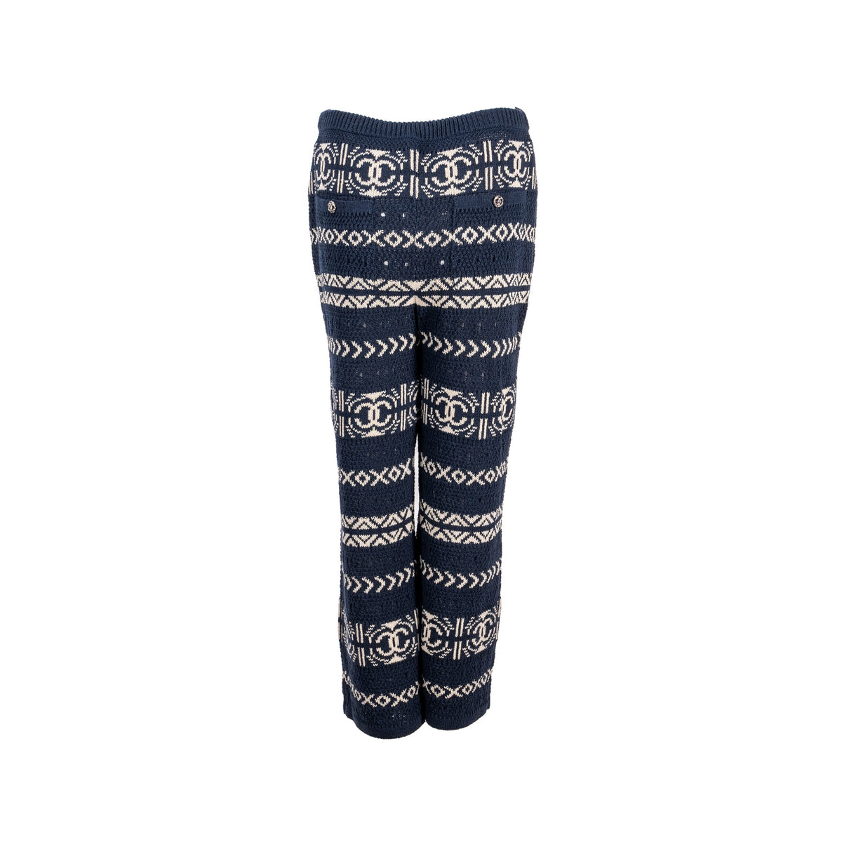 chanel-size-36-20p-cc-logo-pants-paper-cotton-navy-ecru
