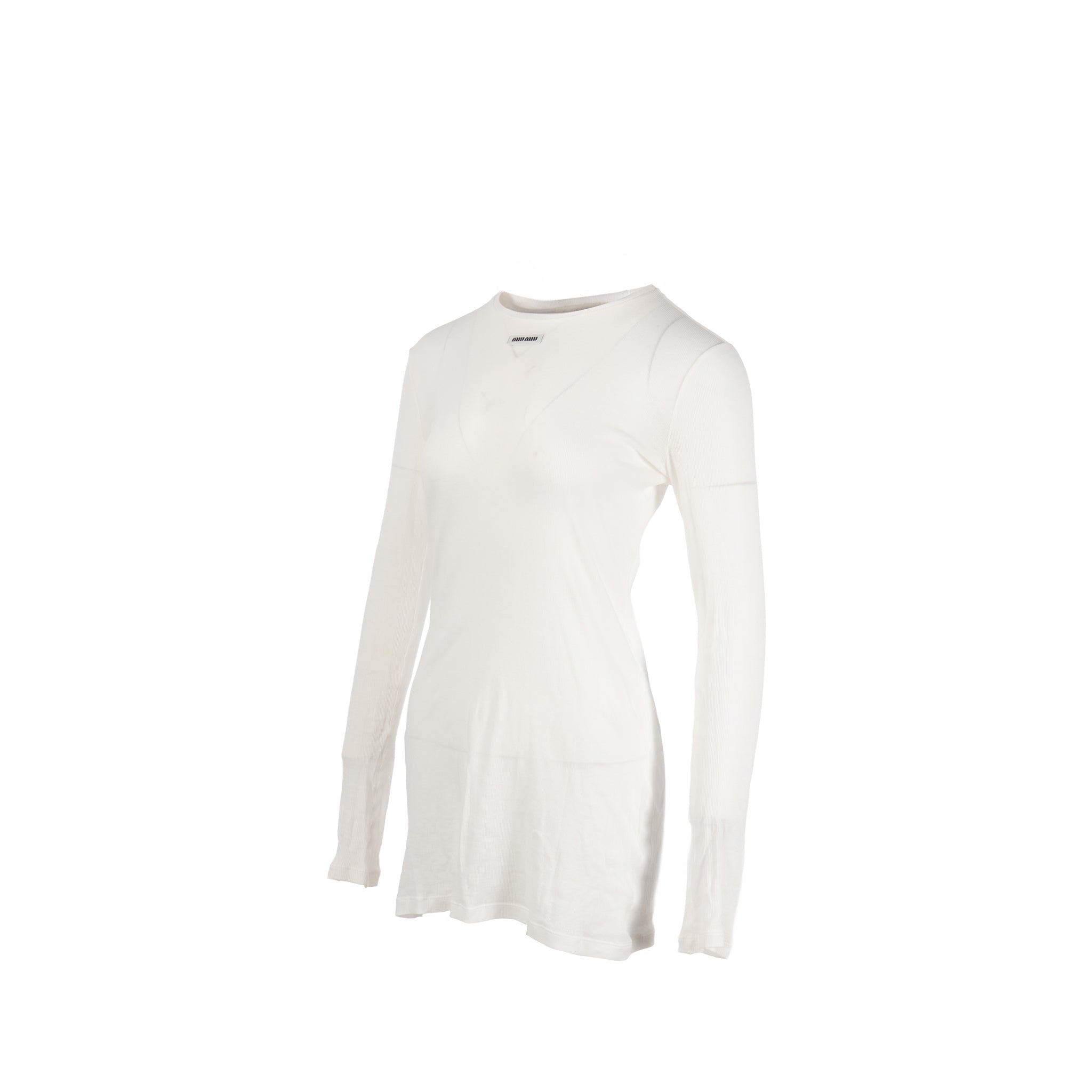 miumiu-size-m-jersey-stretch-minidress-cotton-white