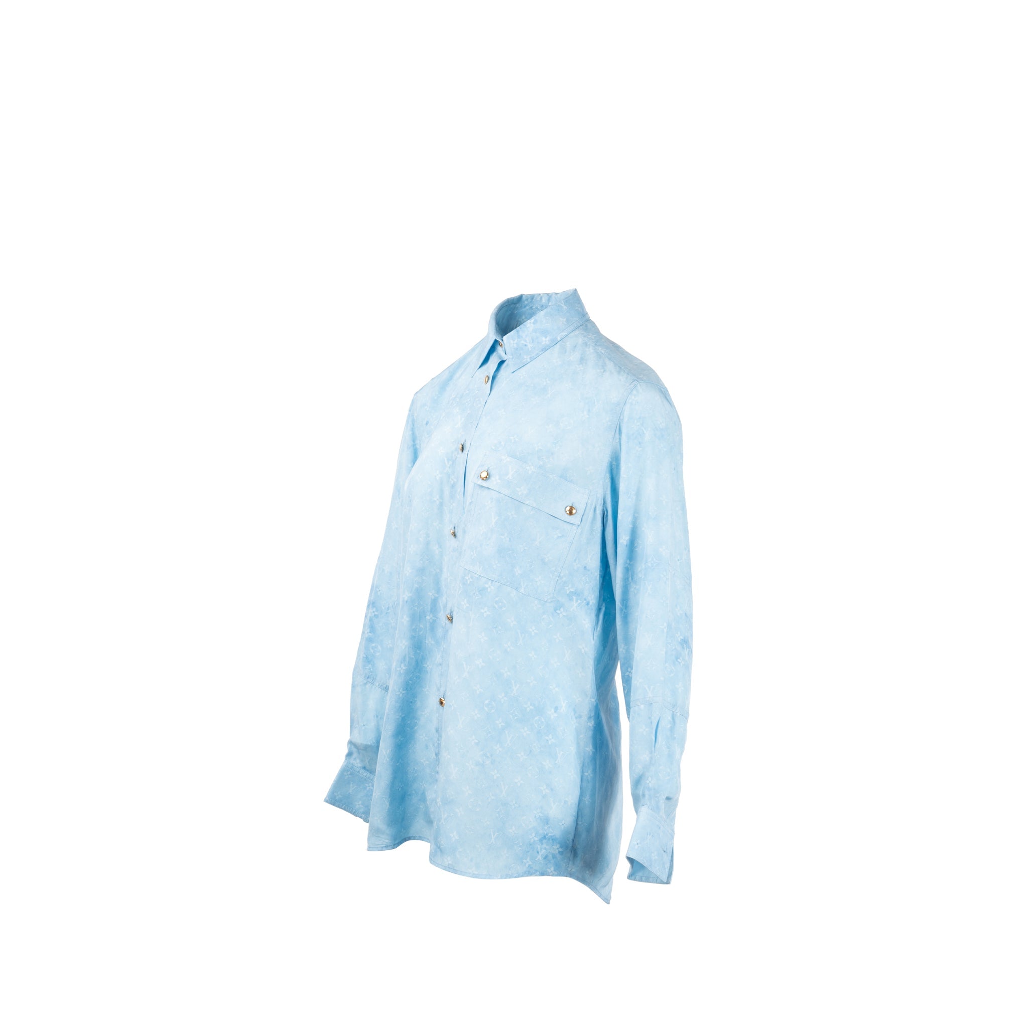 louis-vuitton-size-34-monogram-cloud-masculine-shirt-silk-bleu-oxford-blue