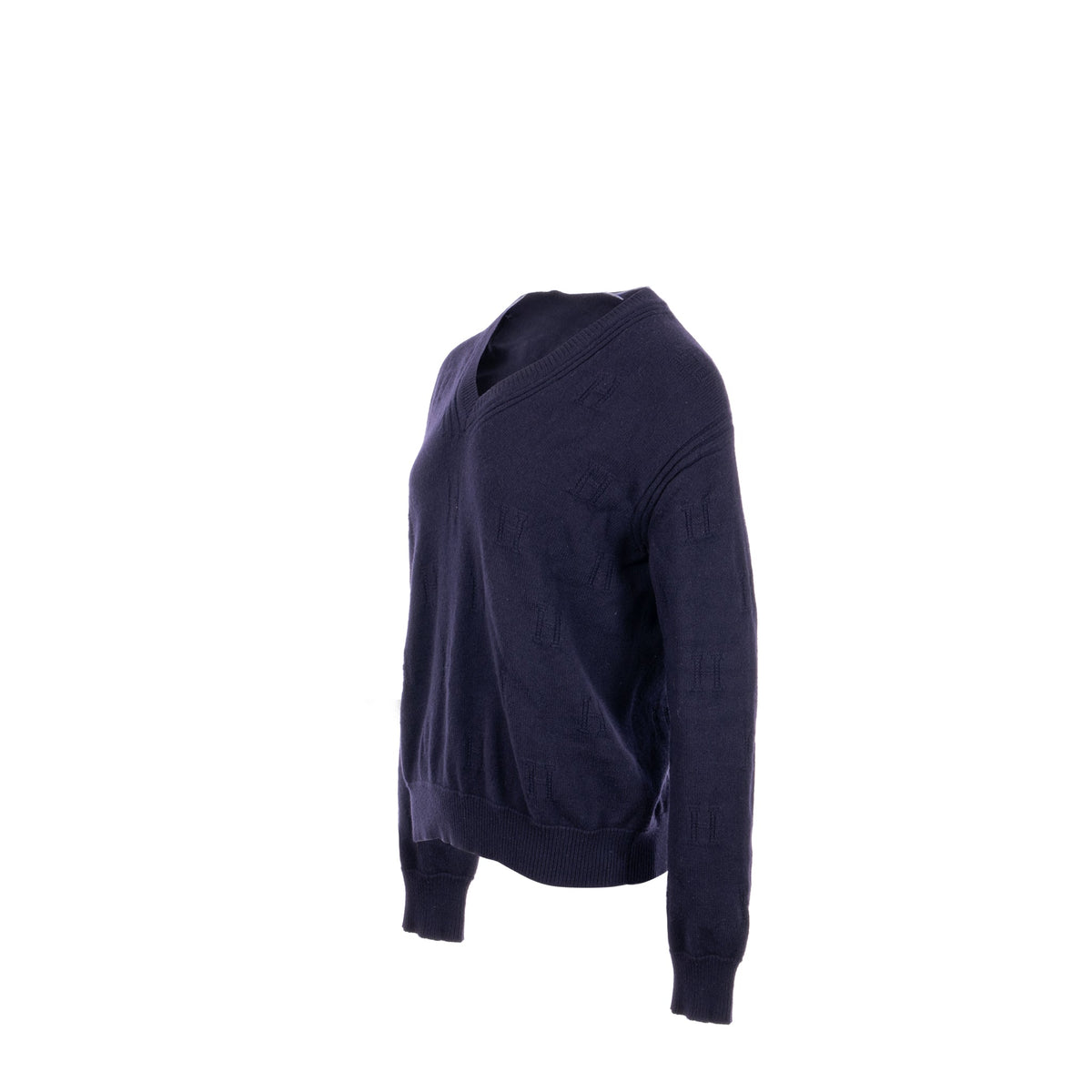 hermes-size-38-h-logo-maile-voyage-v-neck-knitwear-virgin-wool-bleu-noir