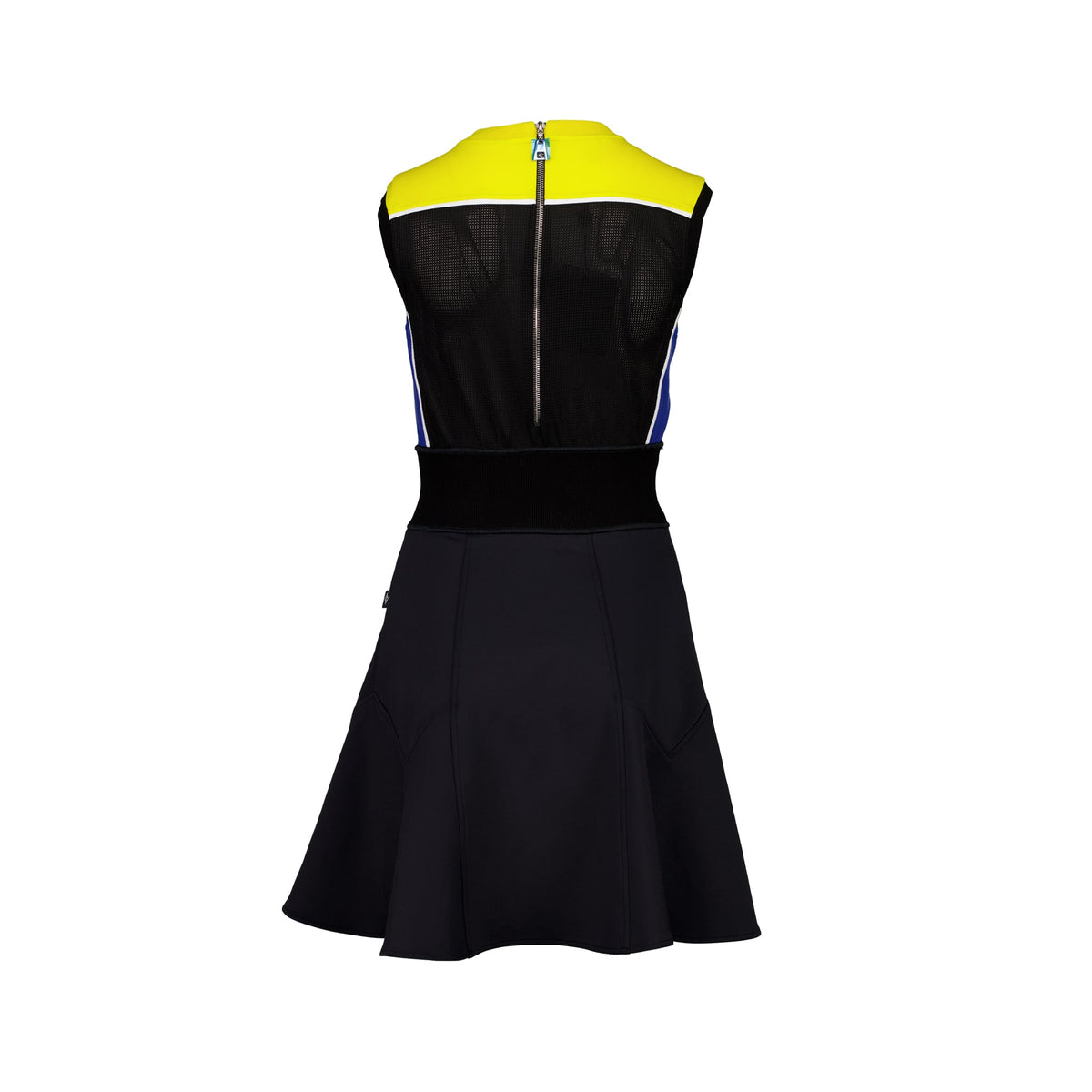 louis-vuitton-size-xs-a-line-sleeveless-dress-black-yellow-blue-style-code-1a8lag