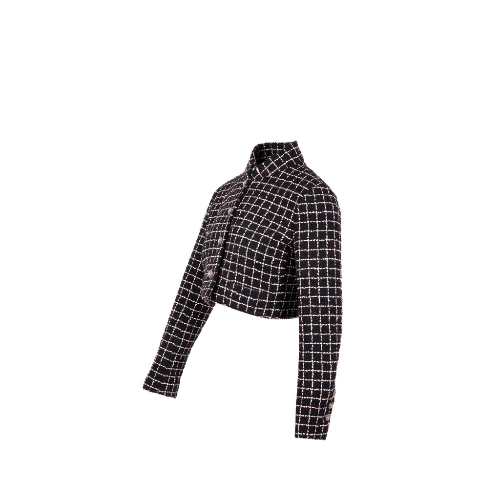 chanel-23k-size-36-tweed-jacket-camellia-gripoix-buttons-wool-black-pink-1
