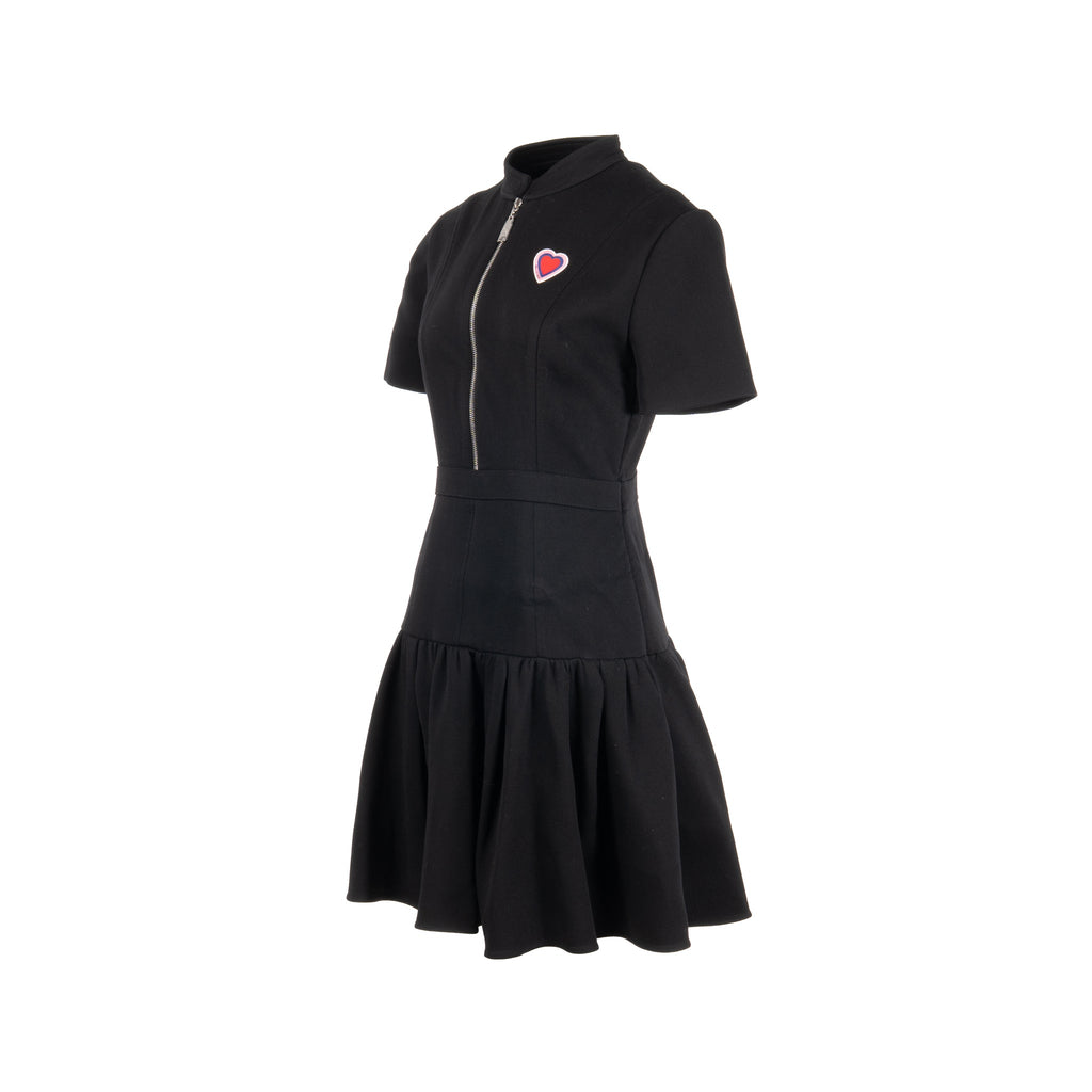 louis-vuitton-size-38-heart-detailed-zip-mini-dress-wool-elastane-black-shw