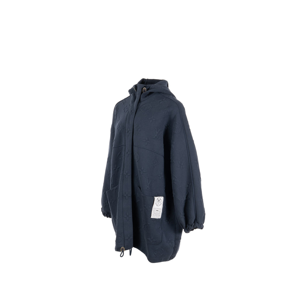 louis-vuitton-size-s-3d-monogram-hooded-jacket-cotton-polyamide-navy-ghw-copy