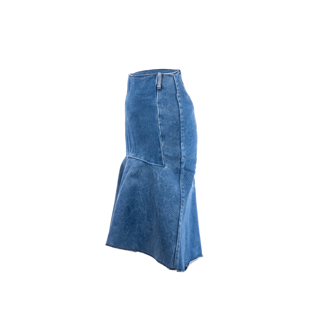 balenciaga-size-36-godet-peplum-style-denim-skirt-cotton-blue