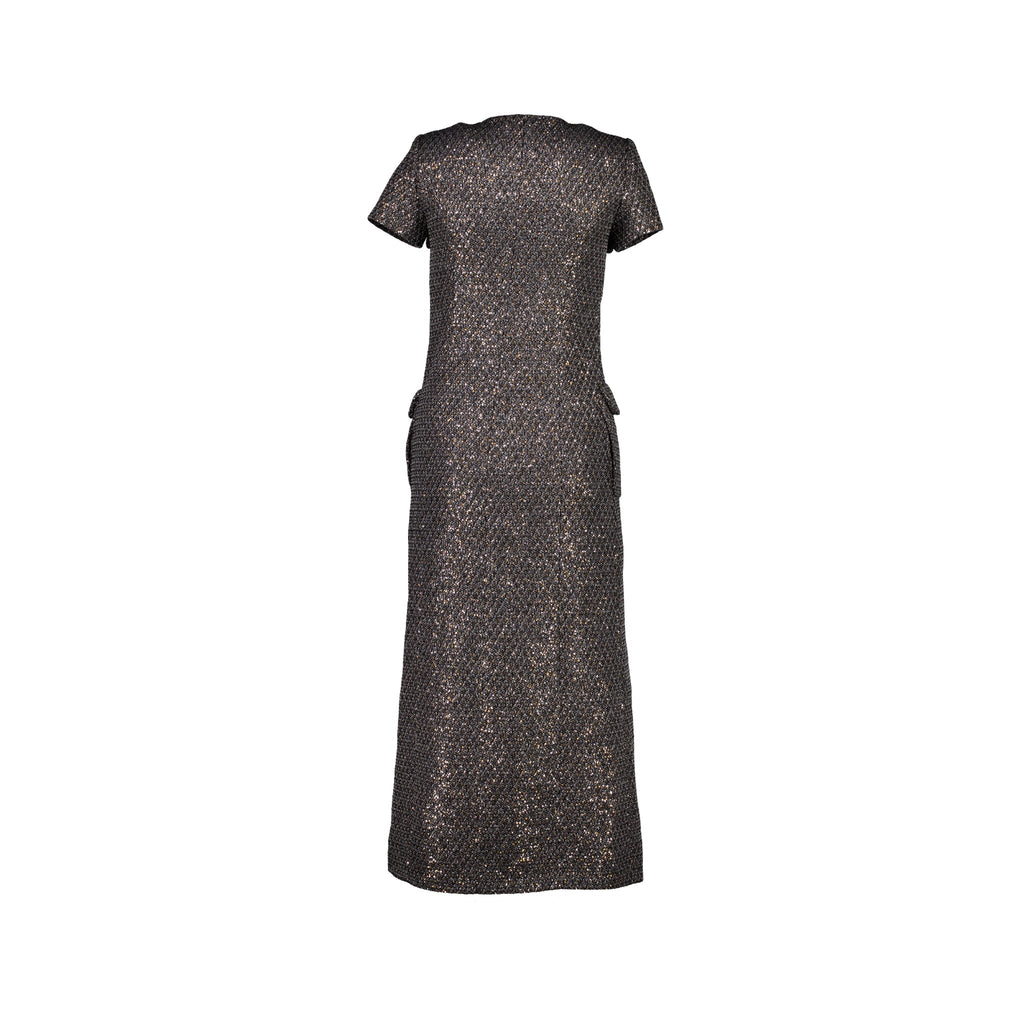 chanel-size-34-21a-tweed-dress-polyester-polyamide-black-silver