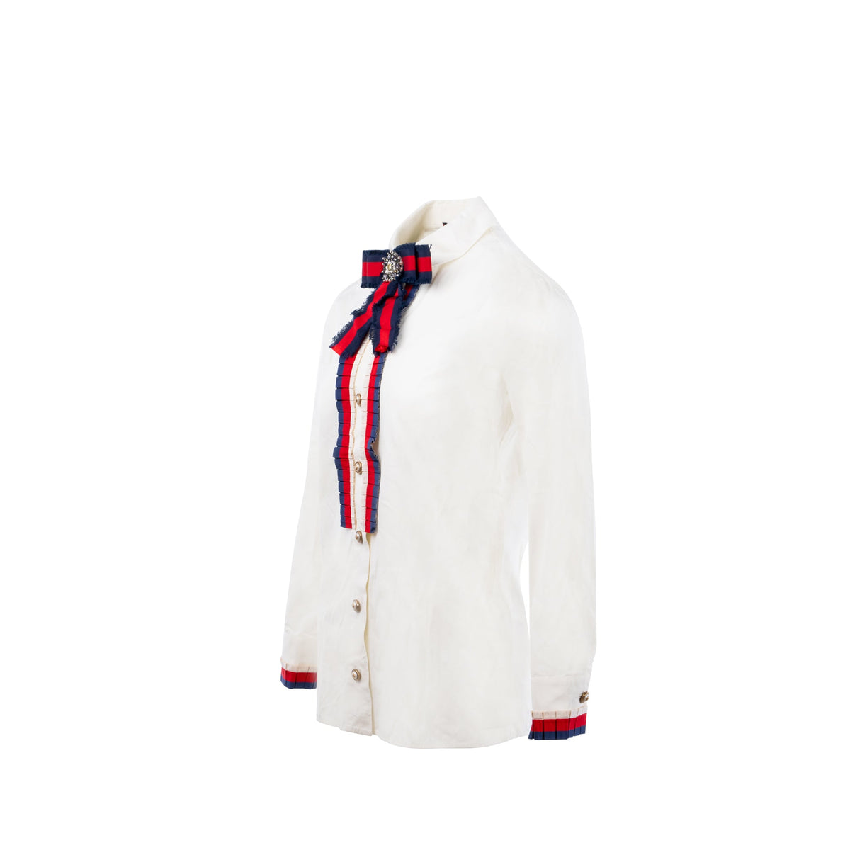 gucci-size-40-cotton-poplin-shirt-top-multicolor