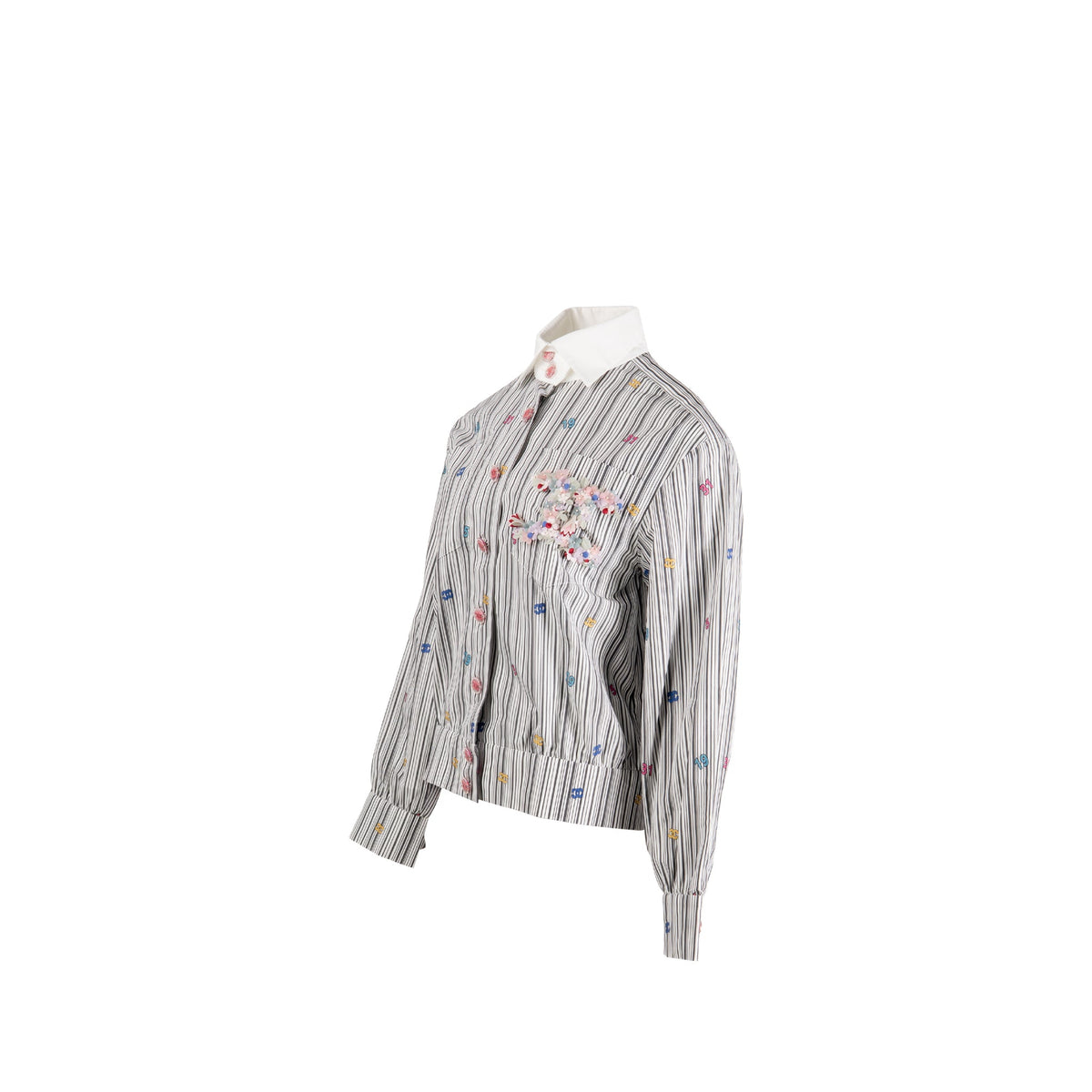 chanel-size-36-23c-detailed-flower-cc-blouse-cotton-white-black-multicolour