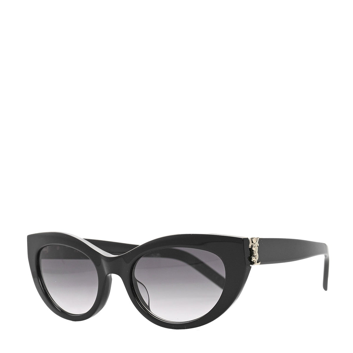 Saint Laurent Cat-Eye Sunglasses — Black – M115