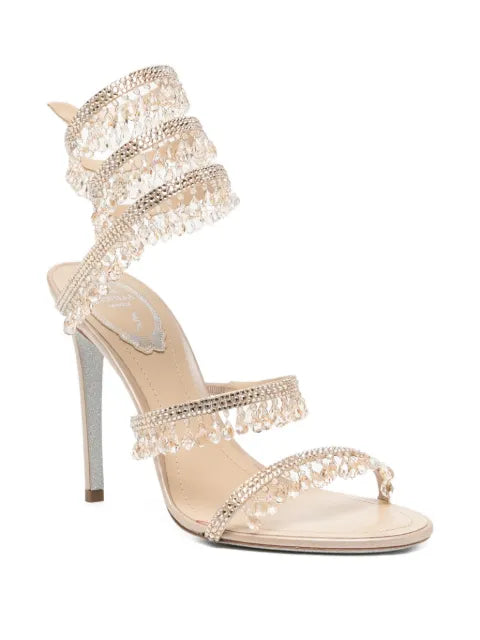 René Caovilla 105mm Chandelier sandals