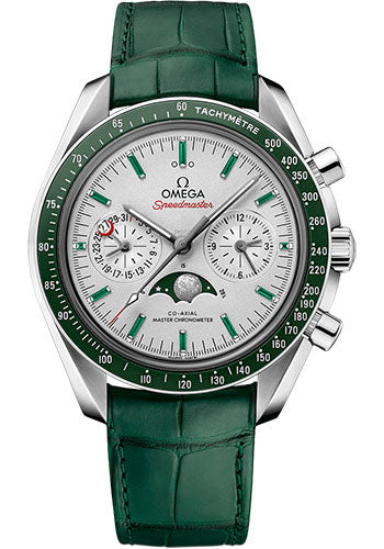 omega-speedmaster-moonwatch-omega-co-axial-master-chronometer-moonphase-chronograph-44-25-mm-platinum-case-platinum-gold-dial-green-leather-strap-304-93-44-52-99-003