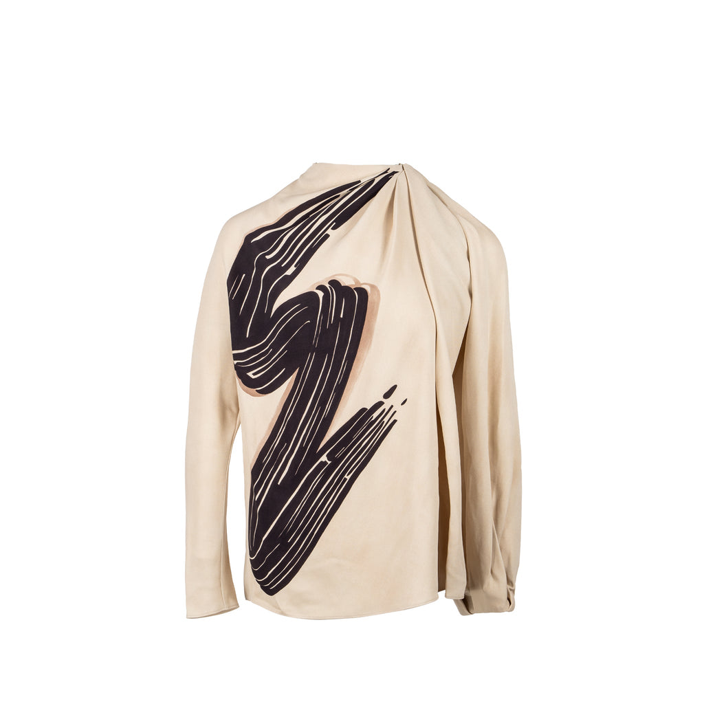 fendi-size-36-cady-brush-print-shirt-silk-black-beige