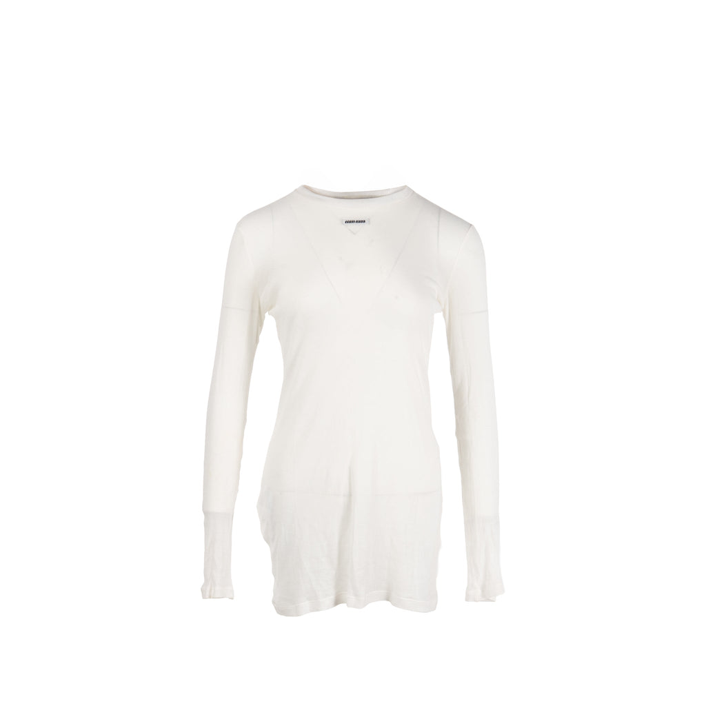 miumiu-size-m-jersey-stretch-minidress-cotton-white