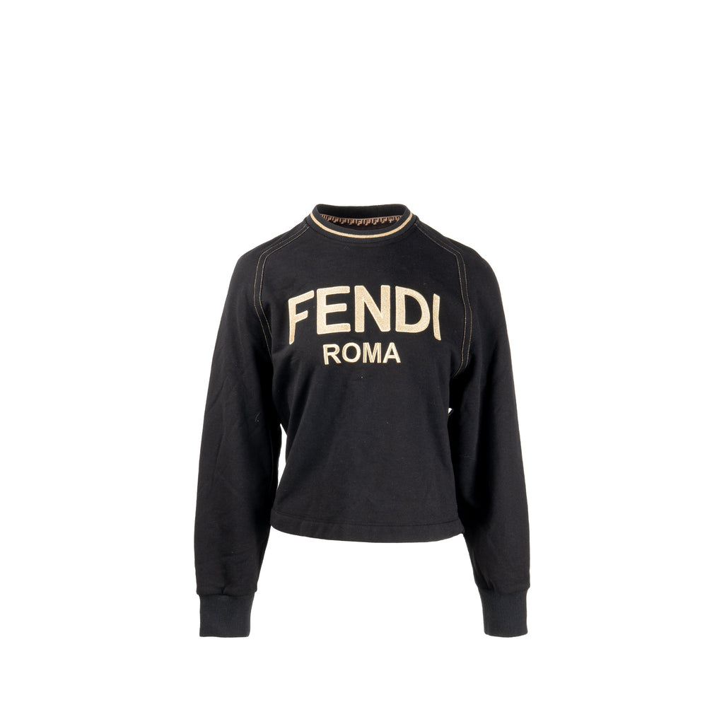 fendi-size-s-fendi-roma-sweatshirt-with-ribbon-cotton-black-gold