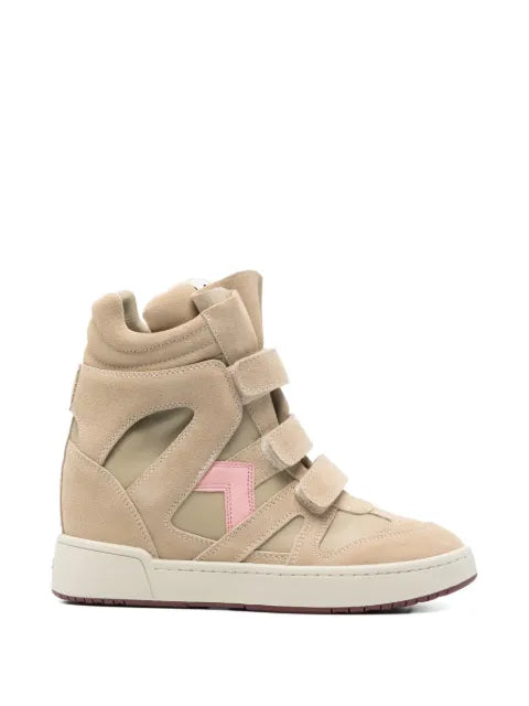 ISABEL MARANT high-top wedge sneakers