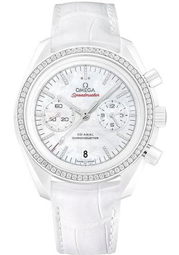 omega-speedmaster-moonwatch-co-axial-chronograph-white-side-of-the-moon-watch-44-25-mm-white-ceramic-case-diamond-set-ceramic-bezel-mother-of-pearl-dial-white-leather-strap-311-98-44-51-55-001
