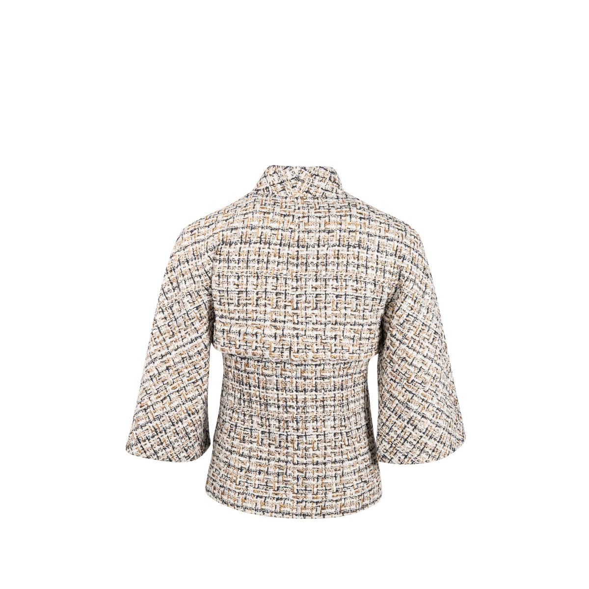 chanel-size-36-tweed-jacket-white-black-gold