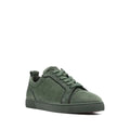 CHRISTIAN LOUBOUTIN LOUIS JUNIOR SNEAKER GREEN