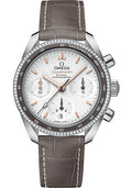omega-speedmaster-38-co-axial-chronograph-watch-38-mm-steel-case-dual-diamond-bezel-silvery-dial-taupe-brown-leather-strap-324-38-38-50-02-001
